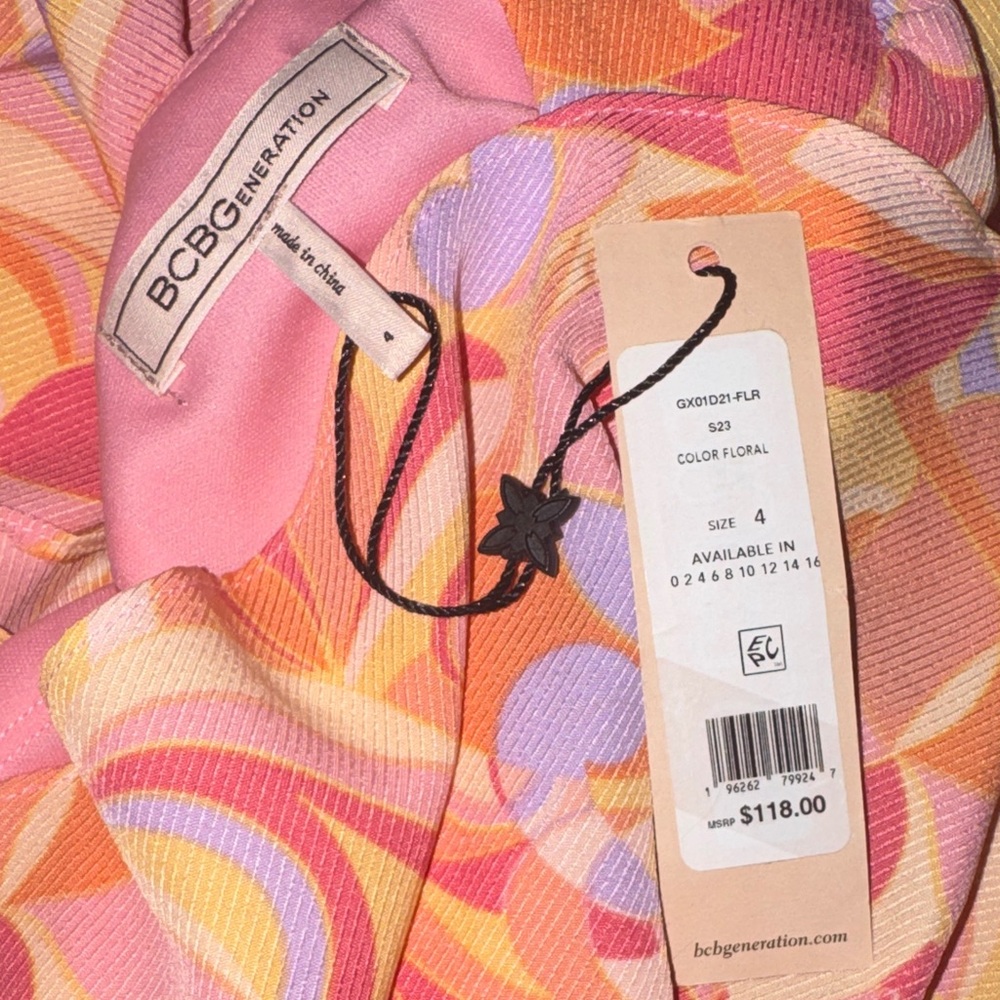 Colorful BCB Generation Dress